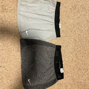 Nike Black and Gray Skort Duo